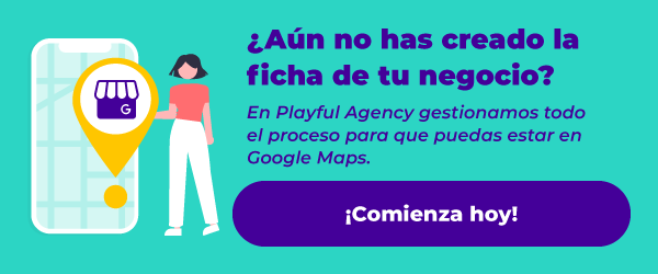 Banner CTA Perfil de negocio Google Maps