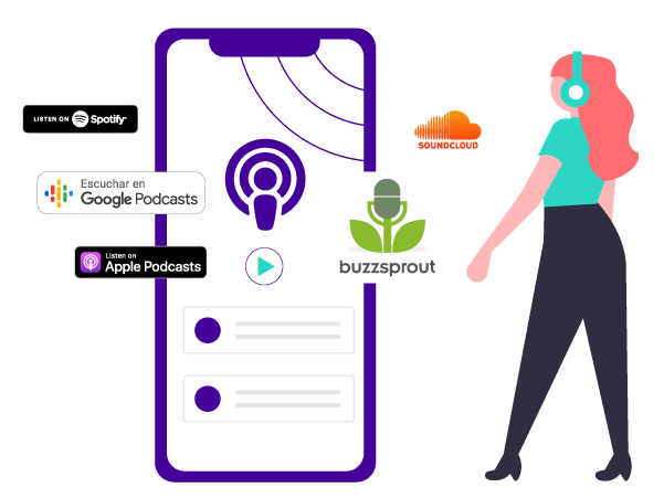 Plataforma para escuchar tu podcast favorito