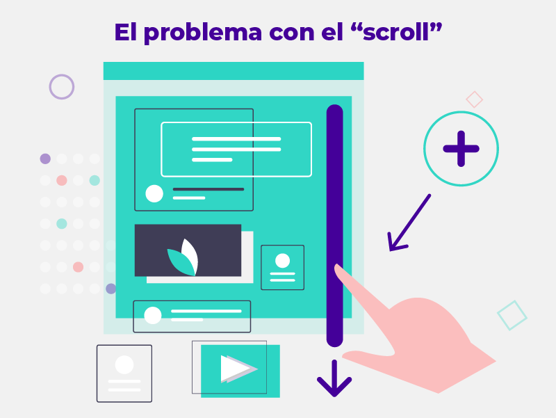 El problema con el “scroll”